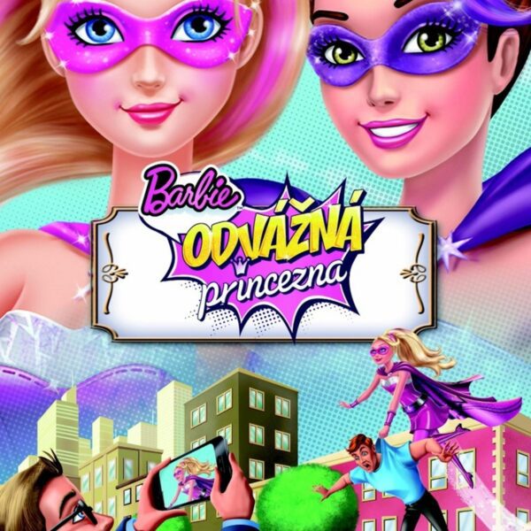 Barbie Odvážná princezna To tu ještě nebylo! Barbie se ve svém nejnovějším filmu promění v superhrdinku s nejmodernějším vybavením! Jako nespoutaná princezna Kara získá supermagické síly a stane se jako Super Sparkle ochránkyní celého království. V boji se zlem se střetne i se svou sokyní. Obě dívky se však nakonec spojí v bitvě o osud celého království.
