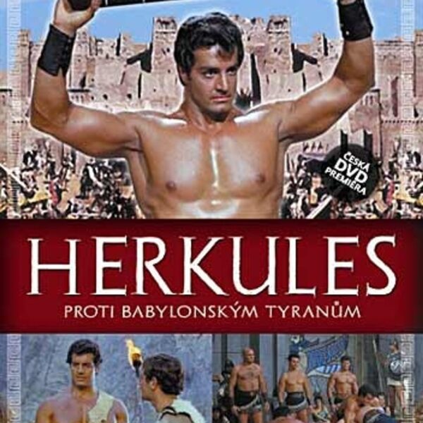 DVD Herkules proti babylonským tyranům  Legendární silák z řecké mytologie