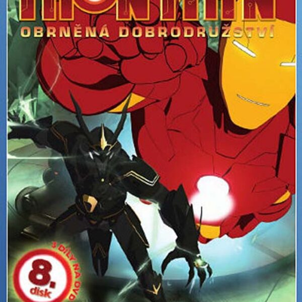 DVD Iron Man 8 Komiksový hrdina ožívá v sérii slavného studia Marvel. Iron Man 8. disk