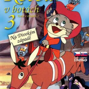 DVD Kocour v botách 3 - Na Divokém západě <p>Veselý a dovádivý kocourek Pero je opět tady a společně s ním i nové dobrodružství. Tentokrát se vypraví na Divoký západ