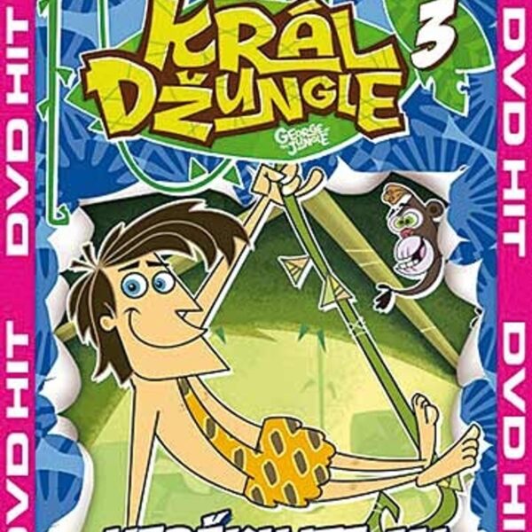 DVD Král džungle 4 V pořadí čtvrtý díl pohádky Král džungle s názvem Kamarád George.