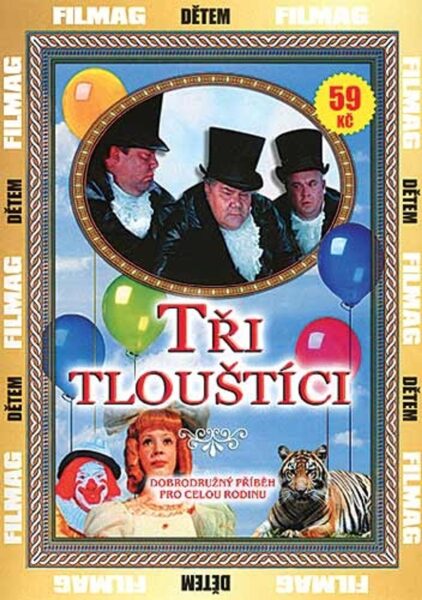 DVD Tři tlouštíci (Slim box) DVD Tři tlouštíci (Slim box) Filmaři k natočení dobrodružného příběhu použili knihu ukrajinského spisovatele Jurije Oleši Tři tlouštíci