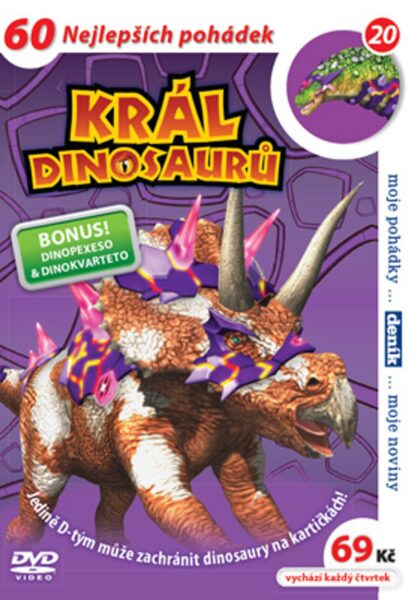 DVD Král dinosaurů 20 DVD Král dinosaurů 20