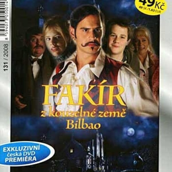 DVD Fakír z kouzelné země Bilbao VELKÉ POHÁDKOVÉ DOBRODRUŽSTVÍ VE STYLU HARRY POTTER PRO CELOU RODINU.