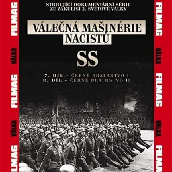 DVD Válečná mašinerie nacistů - SS Válečná mašinerie nacistů je britská dokumentární série nabízí na půdorysu deseti dílů podrobný pohled na vojenskou mašinérii nacistů v době 2. světové války. V srdci každé války stojí strategie. A za každou strategií stojí vojenská mašinérie