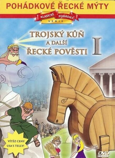 DVD Trojský kůň a další Řecké pověsti 1 DVD Trojský kůň a další Řecké pověsti 1 Animovaná série pro děti