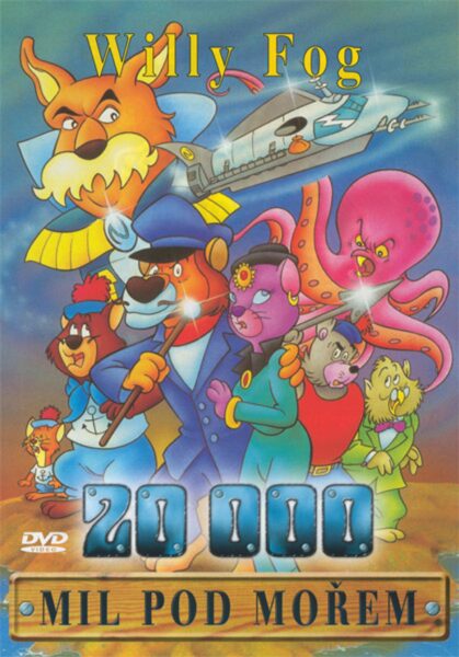 DVD Willy Fog - 20000 mil pod mořem 1 DVD Willy Fog - 20000 mil pod mořem 1 13 podmořských příběhů s dobrodruhem Willy Fogem "20 000 mil pod mořem" vyjde celkem na 4 DVD. Will Fog na cestě za dobrodružstvím. Kreslený seriál inspirovaný romány Julese Verna. Společně s Willy Fogem prožijeme největší podmořské dobrodružství všech dob
