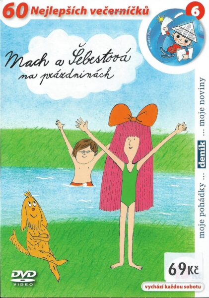 DVD Mach a Šebestová na prázdninách DVD Mach a Šebestová na prázdninách