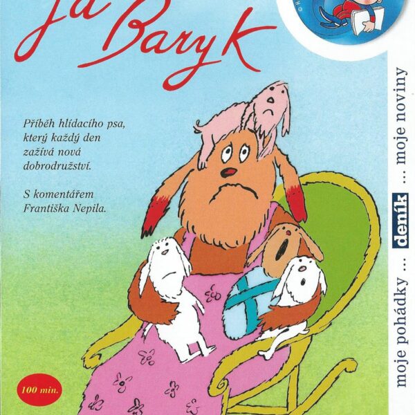 DVD Já Baryk Výtvarná podoba seriálu od Adolfa Borna a vypravěčské umění Františka Nepila