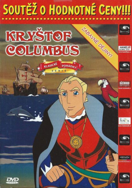 DVD Kryštof Columbus DVD Kryštof Columbus Animovaný příběh o objevení Ameriky nejen pro děti. V roce 1492 se Kryštof Columbus zapsal nesmazatelně do světových dějin. Evropa objevila Ameriku! Tento animovaný příběh popisuje dobrodružnou a dramatickou cestu