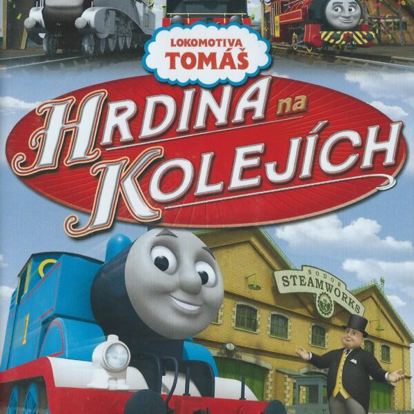 DVD Lokomotiva Tomáš - Hrdina na kolejích Užijte si Tomáše a jeho přátele tak