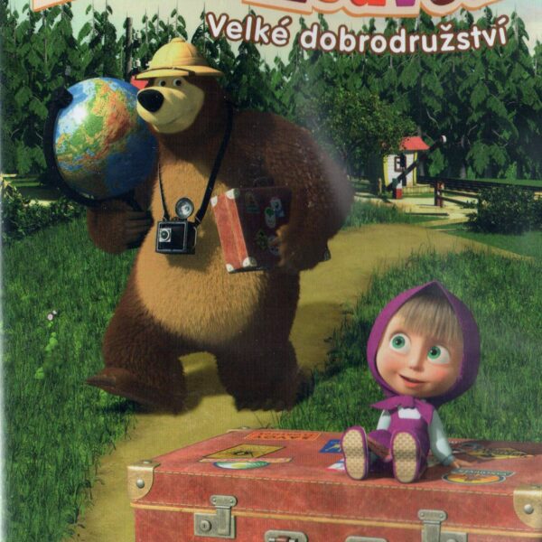 DVD Máša a Medvěd 6 - Velké dobrodružství Milá a veselá pohádka sleduje příběhy holčičky Máši a jejího přítele Medvěda. Máša je neposedná - všechno musí vyzkoušet! Medvěd je dobrosrdečný chlapík